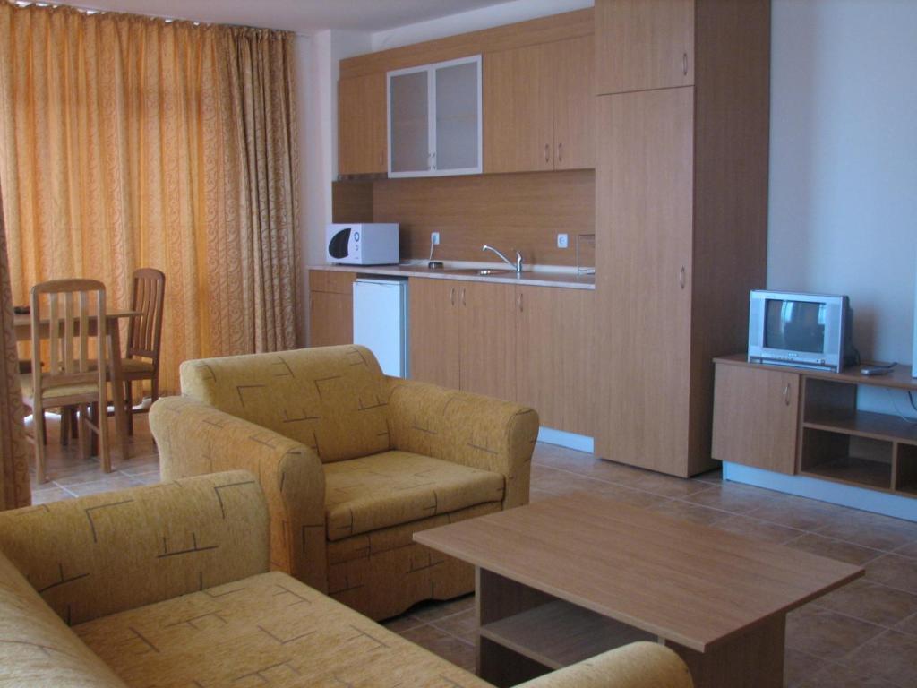 Panorama Krim Beach Apartment Ravda Kamer foto